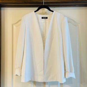 Nine West Collarless Light Blazer